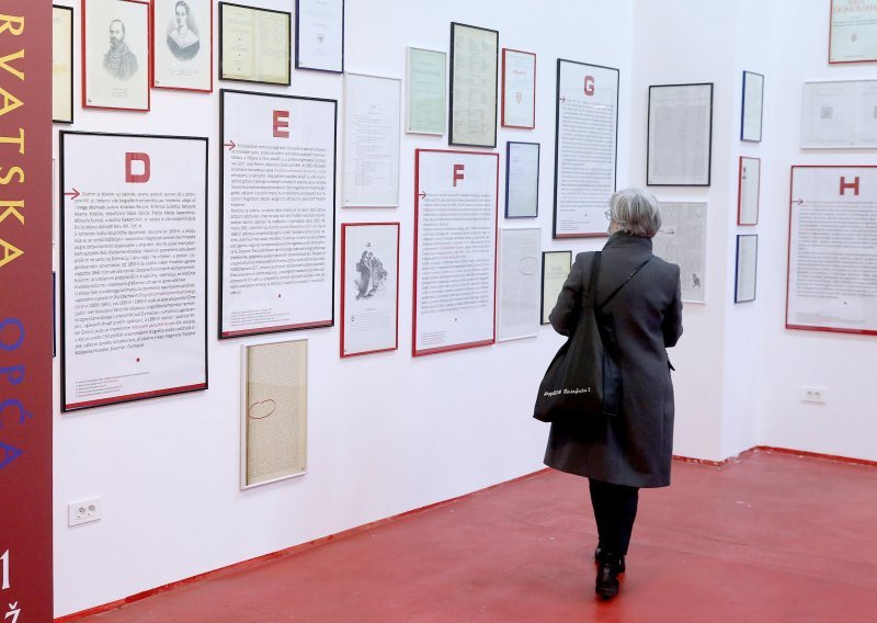 [FOTO] U Leksikografskom zavodu Miroslav Krleža otvorena je izložba povodom sedamdesete obljetnice te institucije