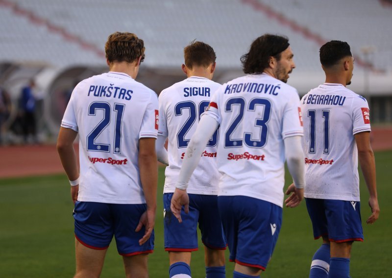 SuperSport Hrvatska nogometna liga, 32.kolo, Hajduk - Rudeš 5:1, 27.4.2024., video sažetak