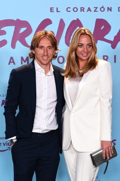 Luka Modrić sa suprugom Vanjom