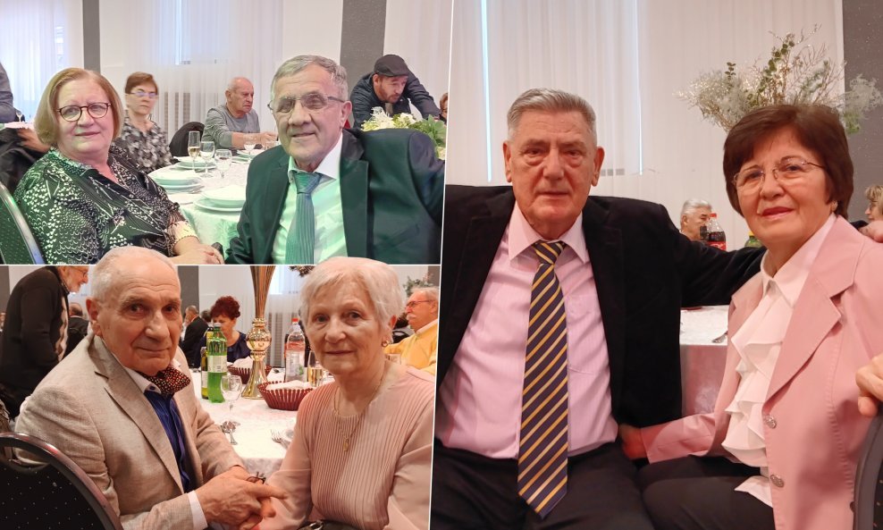 Bračni parovi koji su proslavili 50. godišnjicu u Osijeku